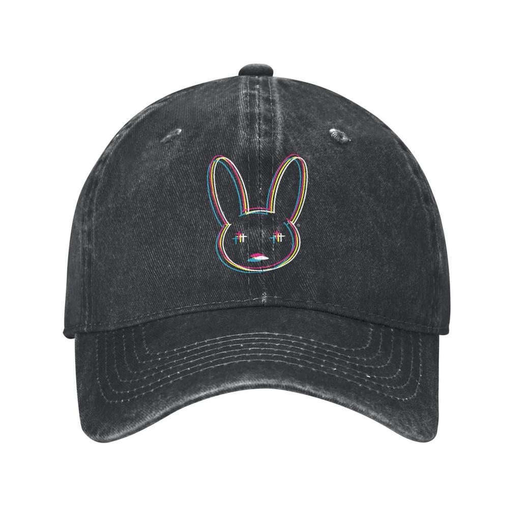 Baseball Cap Singer LOGO Spring Fitted Retro Trucker Hat Rabbit Unisex Women Print Kpop Rock Adjustable Snapback Cap