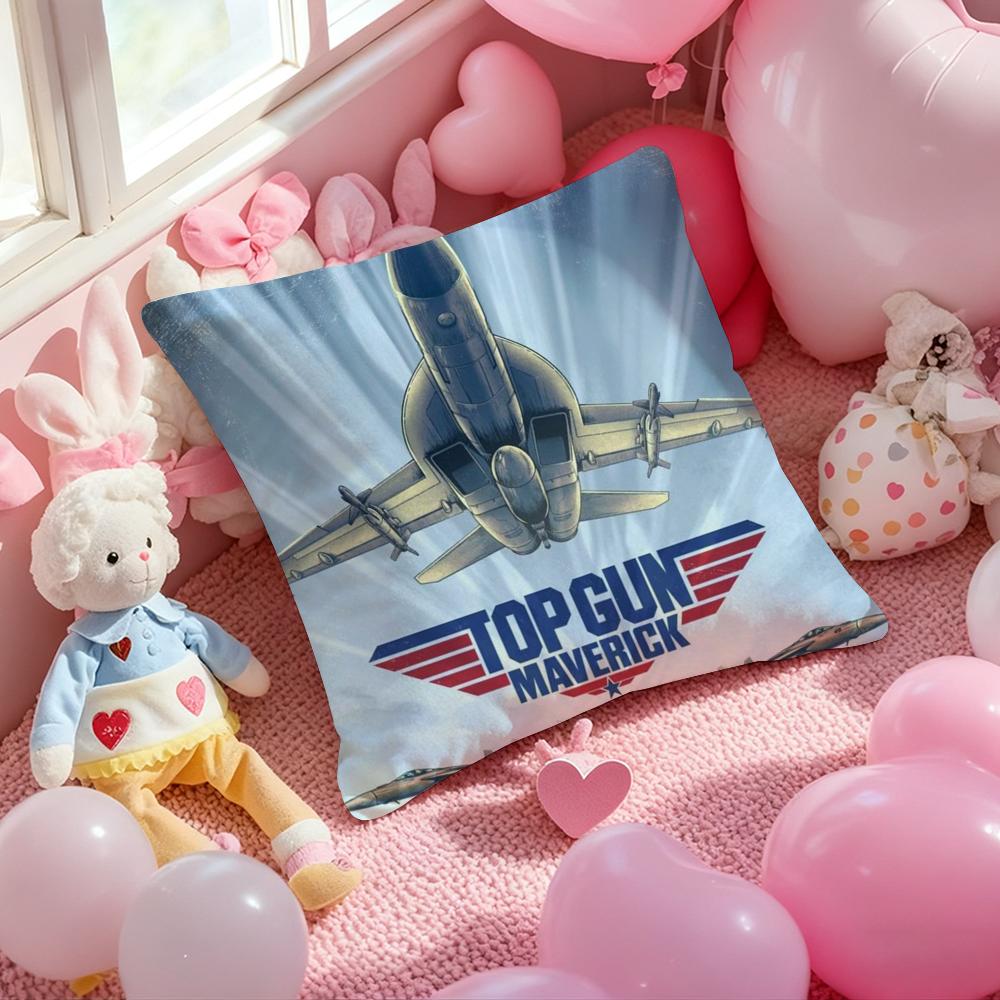 

Film T-Top Gun Classic Cushion Cover Pattern Printed Pillowcase for Living Room Sofa Cushion Cover & Bedroom Decor 12x12Inch