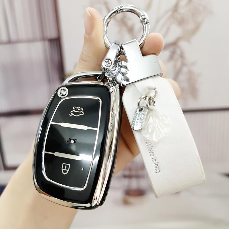 Cartoon Key Cover for Hyundai Models: Ix25, Mistra, Ix35, Elantra, Lingdong, Verna