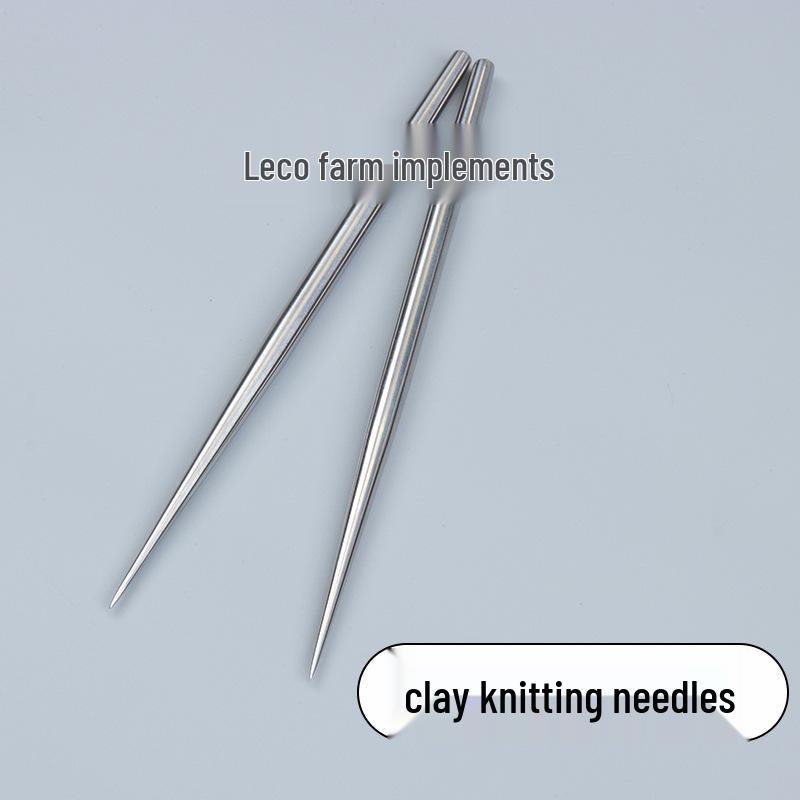 Ultra-Light Clay Texture Tool Set: Resin, Polymer, Oil Clay & Stainless Steel Needle
