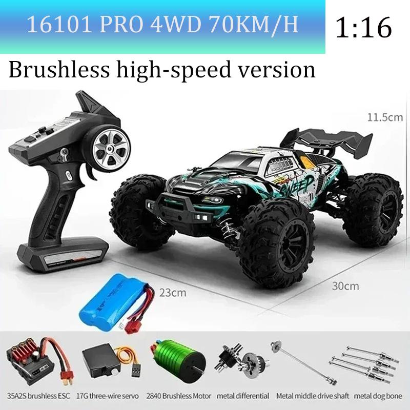 scy16101 16102 RC CAR 70km/h high speed remote control car Children's four-wheel drive remote control car Led brushless motor