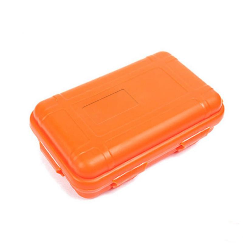 1PC Storage gaine Portable Storage Box Camping Equipment Survival Sealed Box Multifunctional EDC Toolbox Outdoor Waterproof