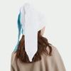 2Pcs 3D Long Rabbit Ears Beanie Hat, Women Bunny Knit Beanie Hat, Winter Warm Knit Rabbit Crochet Skull Hat, Patchwork Color ( Black & White, Blue &