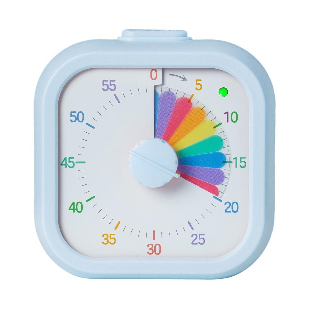 Rainbow Display Countdown Timer Clock Multifunctional Kitchen Timer Visual Timer  Study Tool