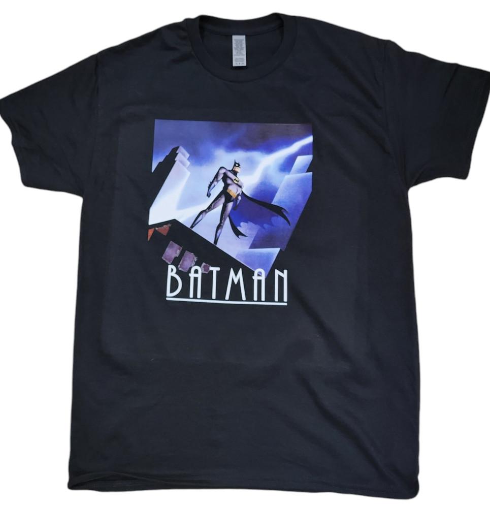 

Batman the Animated Series men039s T Shirt s3x Short Sleeve 90s black color Unisex T-Shirt S