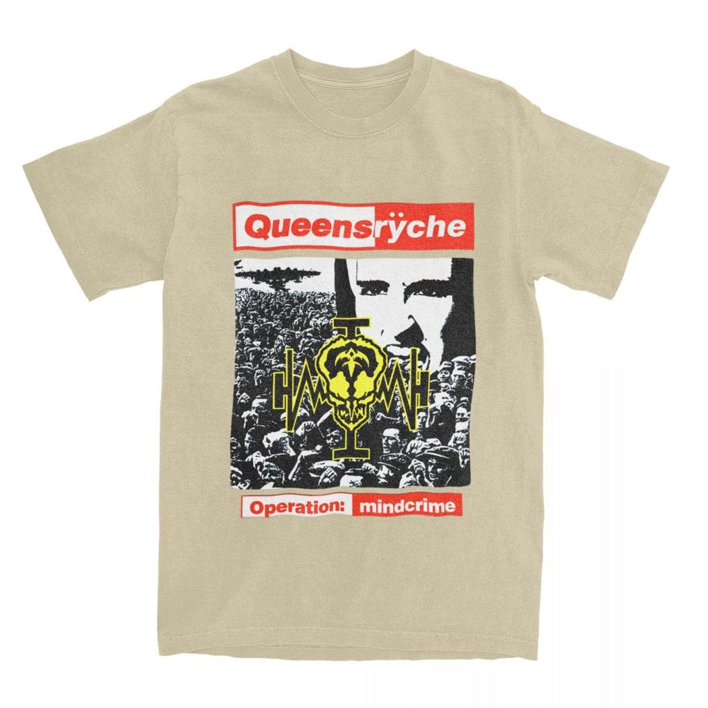 Queensryche Operation Mindcrime für Männer Frauen T-Shirts Merch Einzigartiges T-Shirt T-Shirt 100% Baumwolle Einzigartige Kleidung