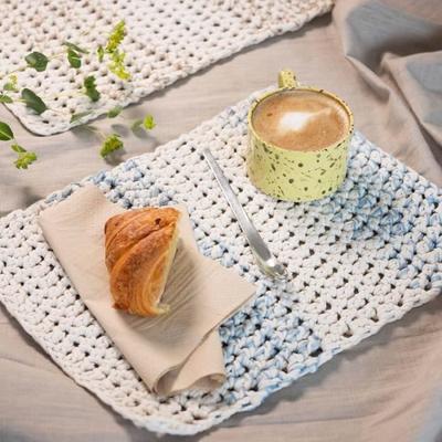 DIY-Set - Creativ Company - Tischsets - 2 Stück - Anfänger - Rechteckig