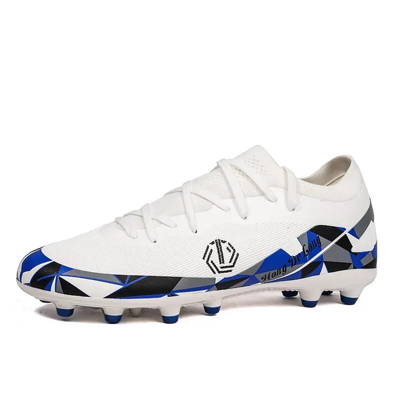 Football Boots Outdoor Ultralight Soccer Field Shoes Quality Breathable Match Long Spikes Training Sneakers Drop Shipping