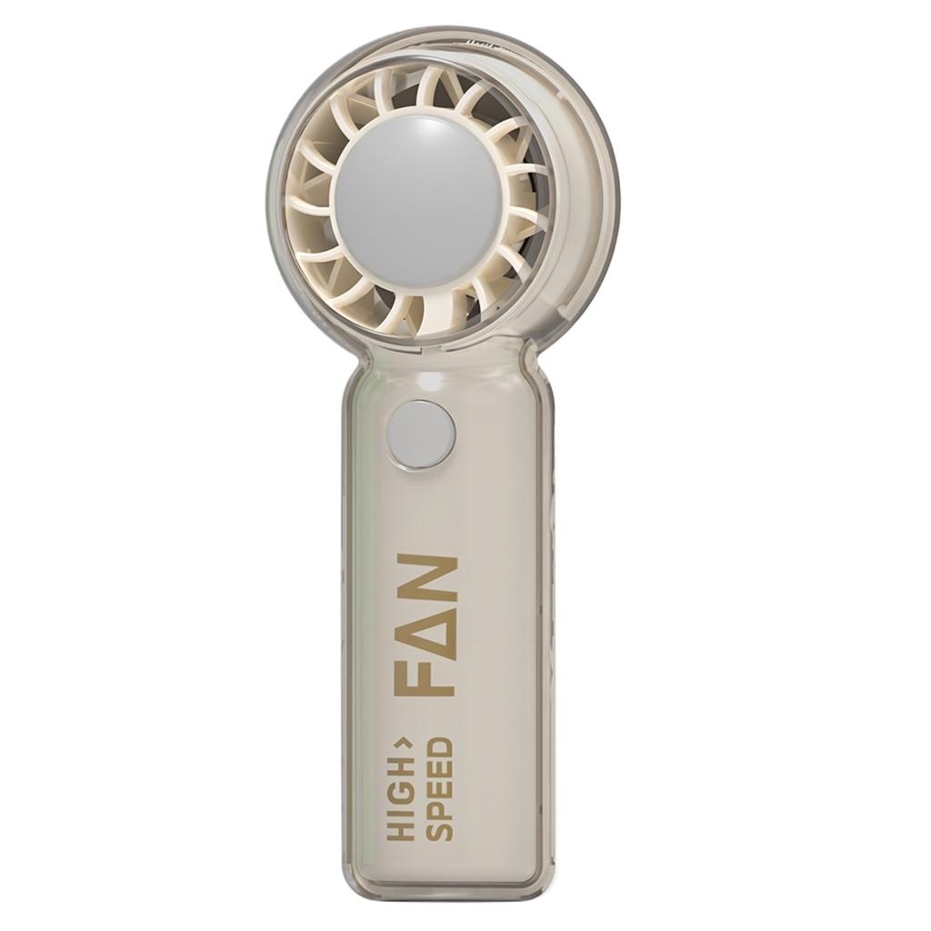 Handheld Fan, Transparent Portable Personal Fan for Travel, Home, and Outdoor