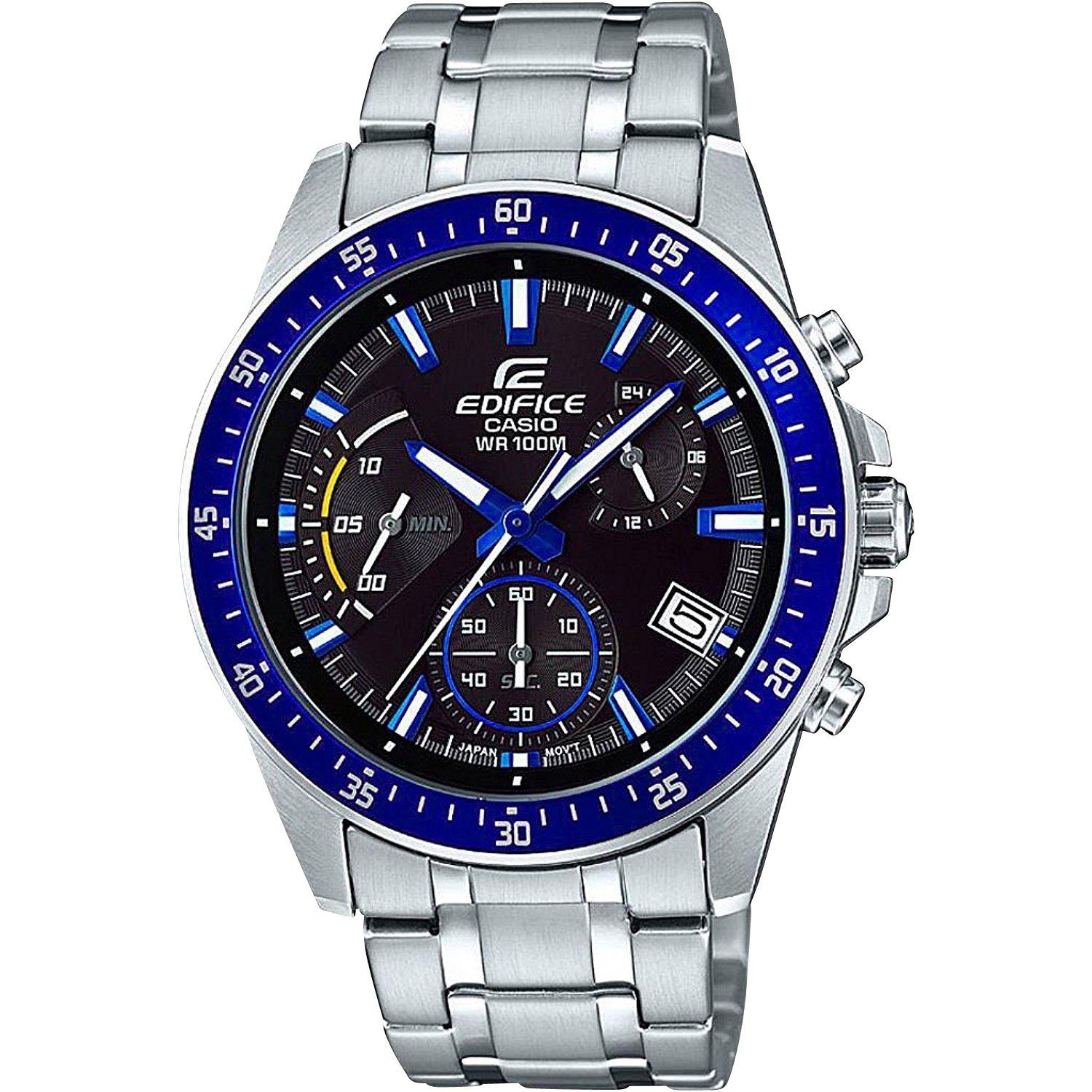 

Casio Edifice EFV-540D-1A2VUDF Men s Watch, 100m Water Resistant, Chronograph [Parallel Import]