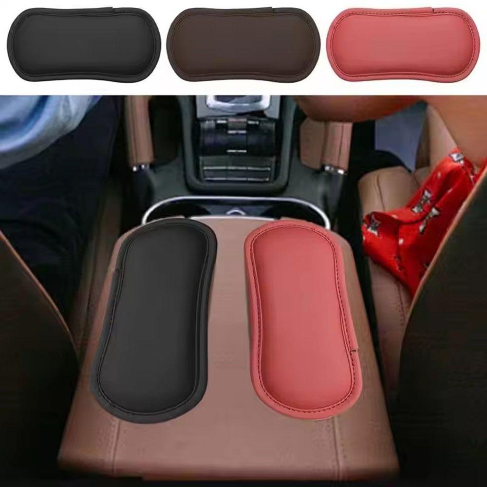 Multifunctional Car Knee Cushion PU Leather Auto Center Console Leg Pads For Travel Car RV