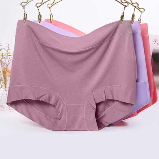Kalhotky bavlna s vysokým pasem pro ženy neviditelné plné krytí poporodní kalhotky plus size bezešvé strečové kalhotky