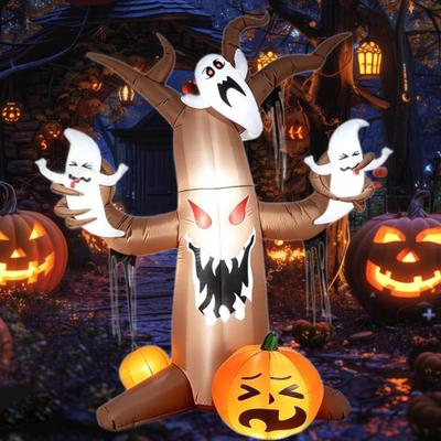 240cm Halloween Inflatable Toy Lighted Blowup Decor for Party Favors Outdoor