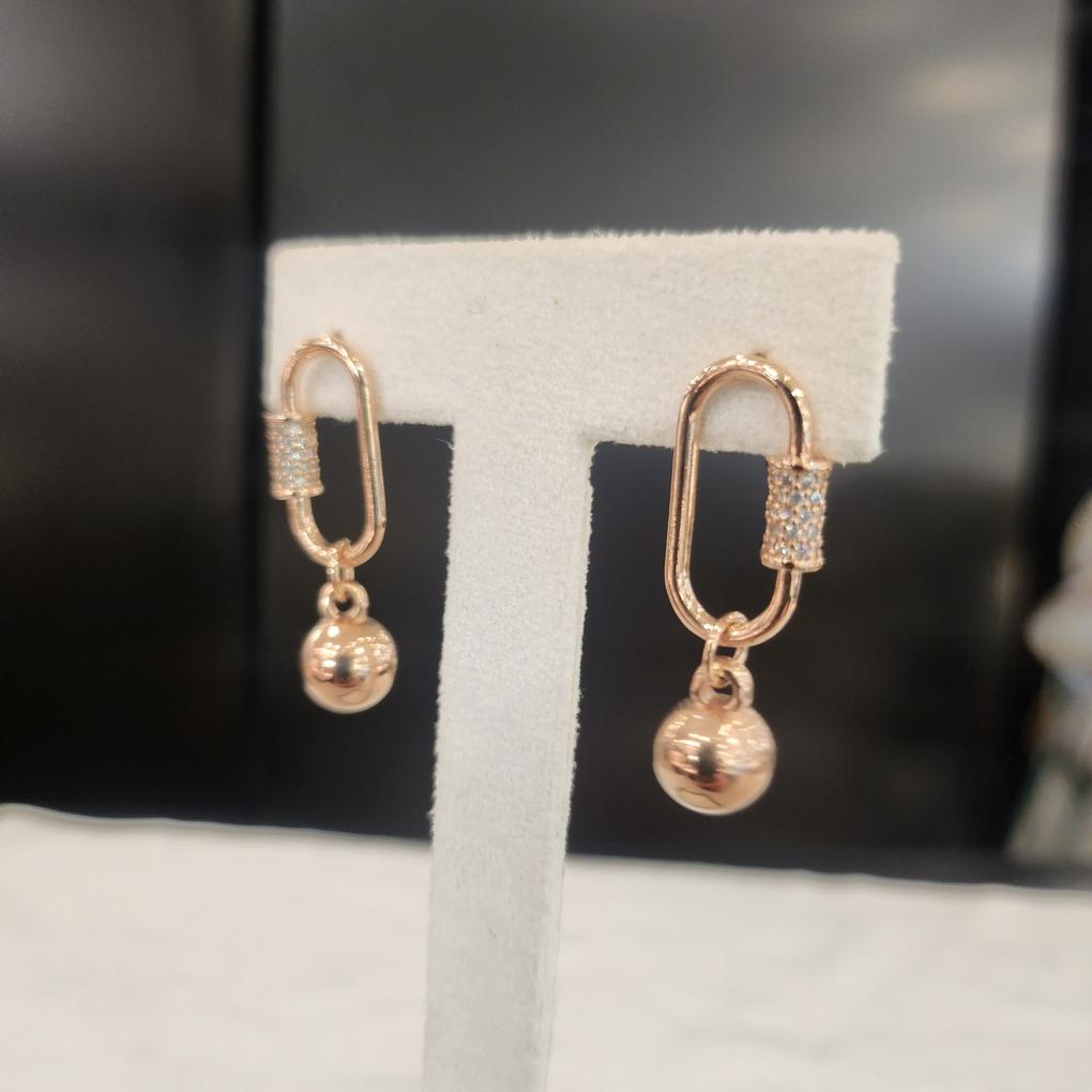 Boucles d'oreilles ARTRIA One-Ball Perle d'eau douce E-Bling JTOERIN0005PKF