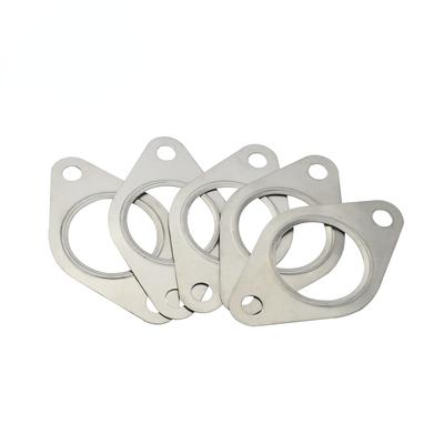 Nuevo 5 piezas(mucho) Junta de válvula de descarga deportiva de 38 mm Junta de turbo de acero inoxidable 304