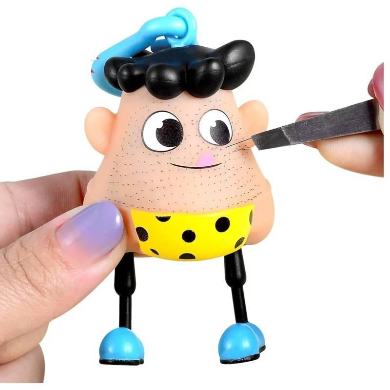 Blackhead Mr Plucky Squeezing Plucking Stress Relief Toy Beard Hair Removal