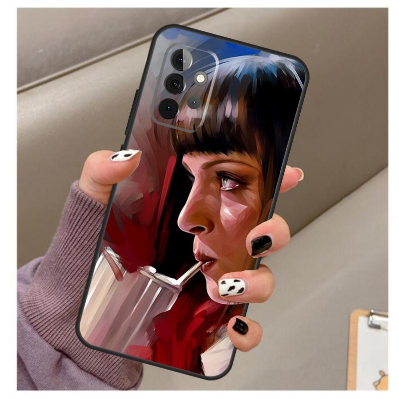 Pulp Fiction Movie Poster Case For Samsung Galaxy A34 A54 A14 A06 A16 A26 A36 A56 A12 A32 A52 A13 A33 A53 A15 A35 A55