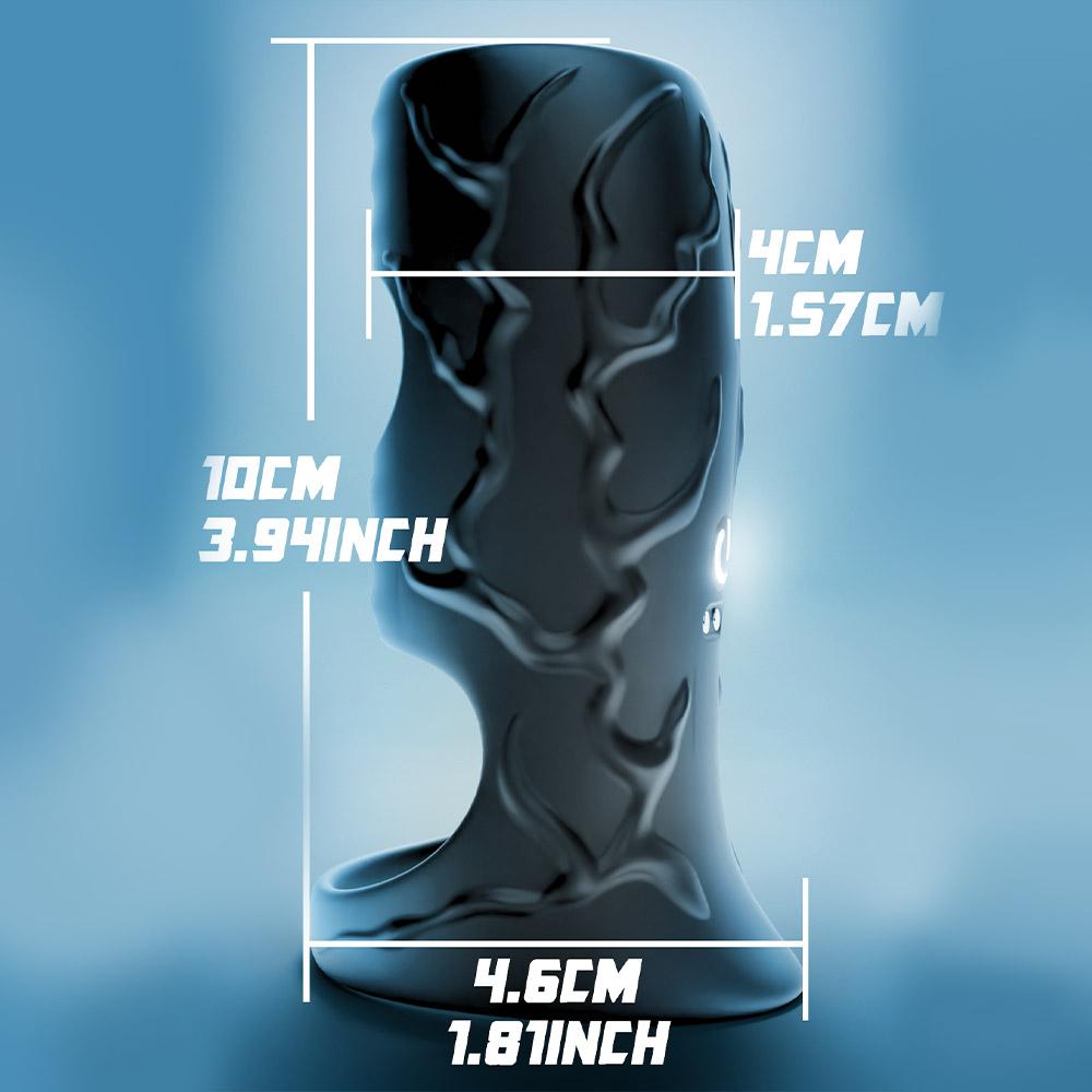 Vibrating Penis Sleeve Penis Ring Male and Female Couple Adult Sex Toys Penis Extender for Stimulating Penis Testicles G Spot, Male Couple Sex Toys
