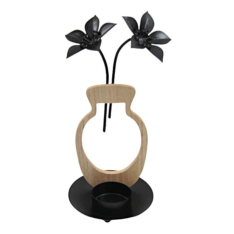 

1 шт. Железный подсвечник для создания атмосферы, настольный деревянный, Хэллоуин, поделки, украшения, подсвечник, шикарный подарок, декоративный, 12 стилей