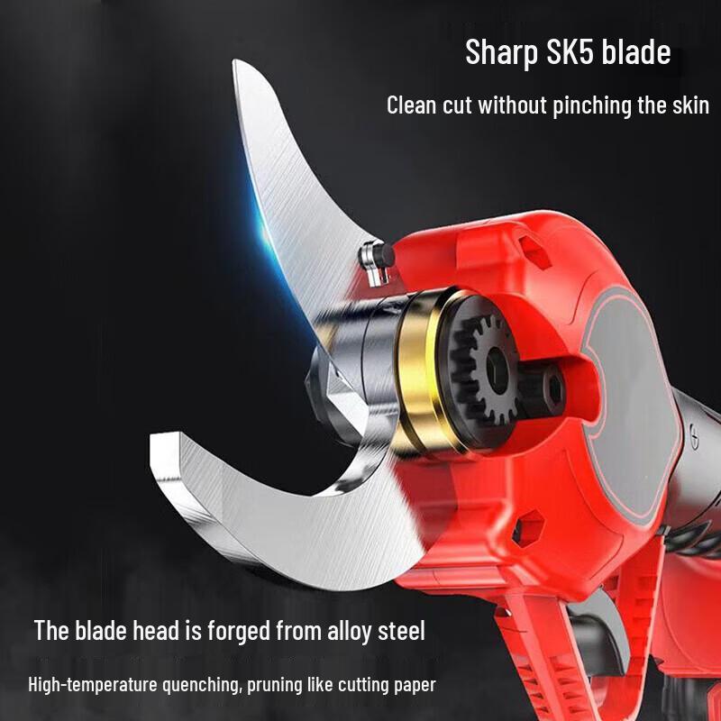 BAIPUXI Electric Brushless Cordless Pruning Shears CN Plug (adapter Included)