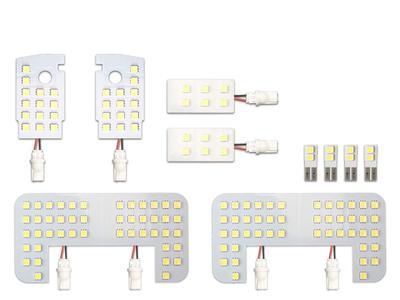 Reine Weiße LED-Raumleuchte für Prado Serie 150 mit Paket und Schalter Typ B (Frühe/Mittlere/Späte Modelle) TZ-G/TX-L (7-Sitzer) TRJ150, GRJ150, GRJ151,