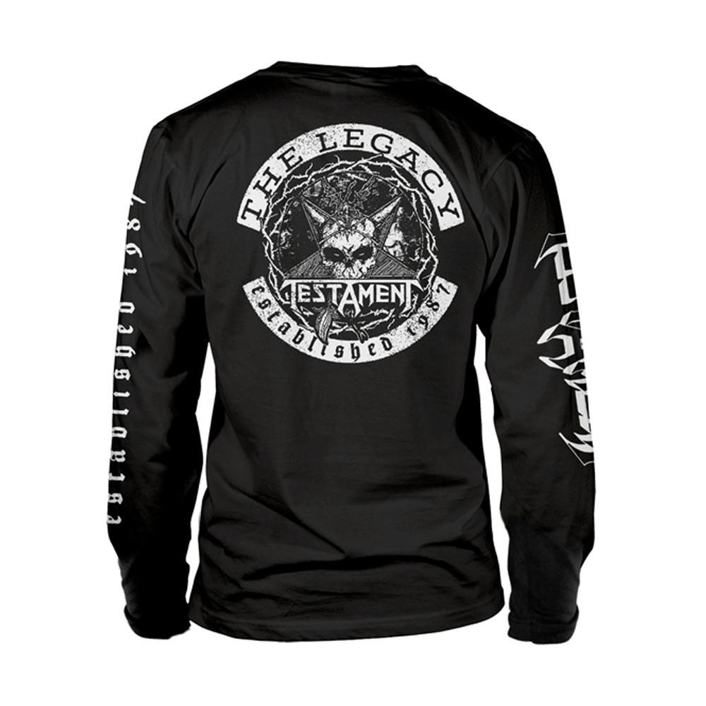 Testament Unisex Adult The Legacy Long-Sleeved T-Shirt