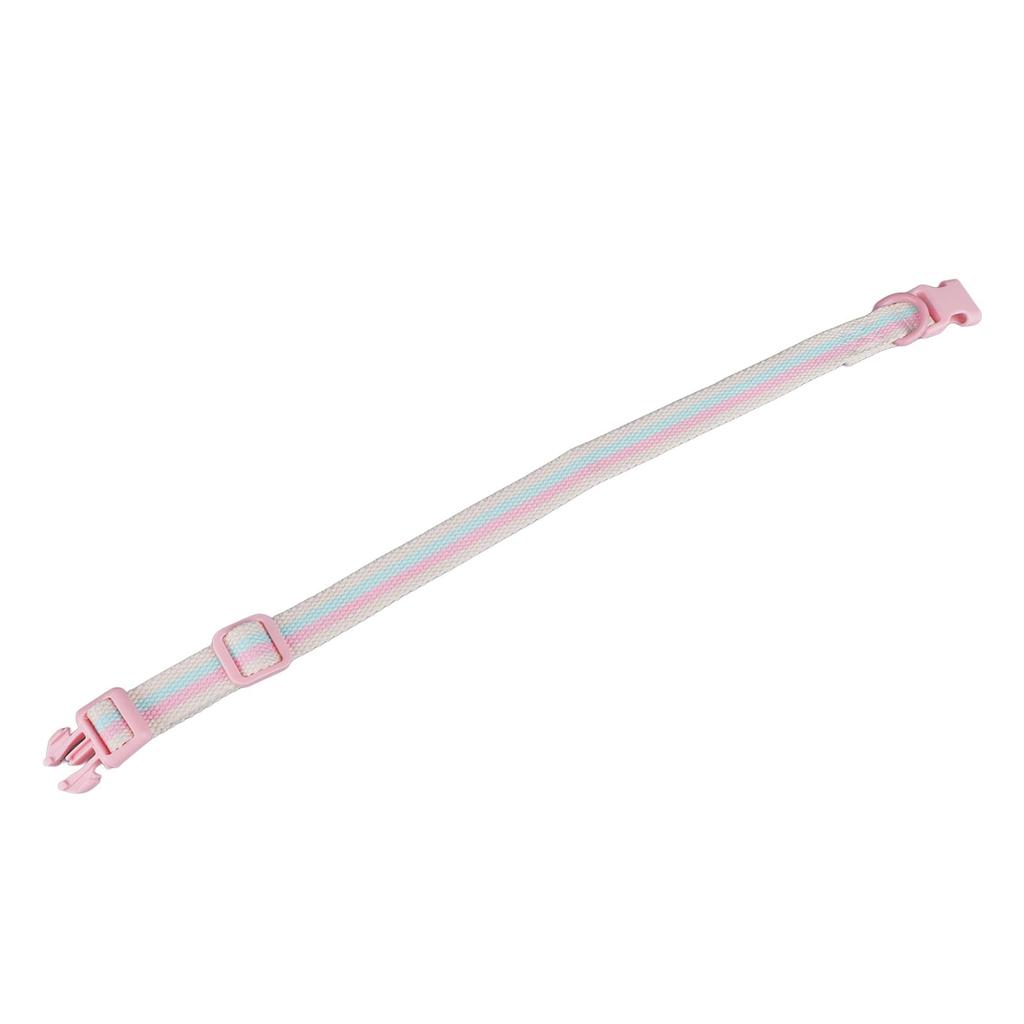 Dog Collar Fashion Stripes Polyester Comfortable Durable Adjustable Pet Collar for Small and Medium Dog
