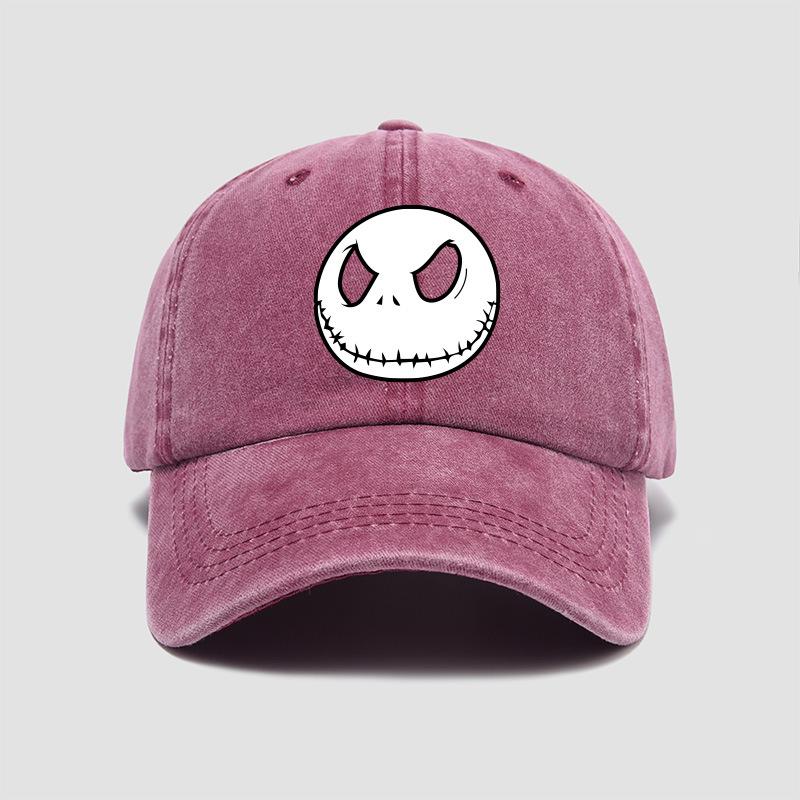 The Nightmare Before Christmas Jack Skully Cap - Unisex Soft Duckbill Hat