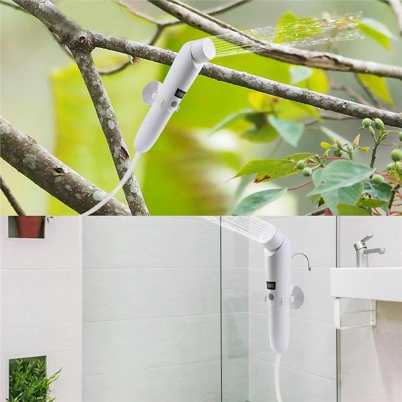 Portable Outdoor Shower,Handheld Electric Shower USB Charging For Outdoor Camping,Beach Bathing,Watering Plants