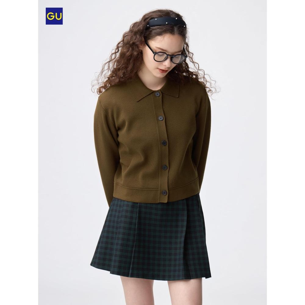 Uniqlo Gu Milano Rip Polo Cardigan