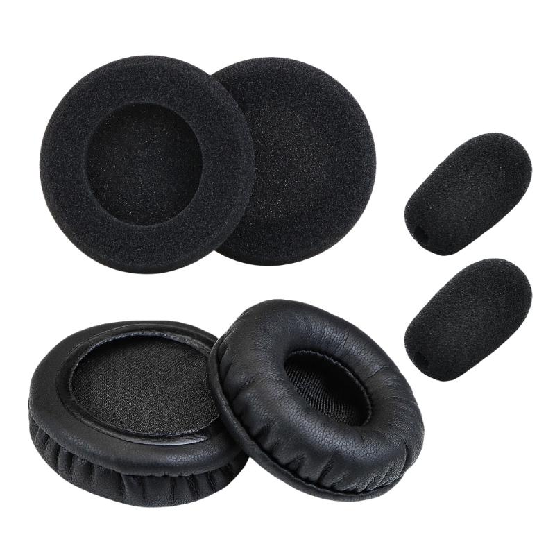 

Enhancing Sound Ear Pad & Microphones Cover Set Suitable for B250XT B150 Soft Protein Leather Noise Isolating 6Pcs/set 1