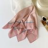 Y2K Dot Print Scarf Printed Hair Scarf Retro Small Square Scarf Female