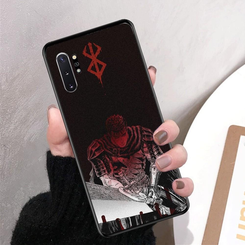 Berserk Comics Anime Phone Case For Samsung Note 8 9 10 20 pro plus lite M 10 11 20 30 21 31 51 A 21 22 42 02 03