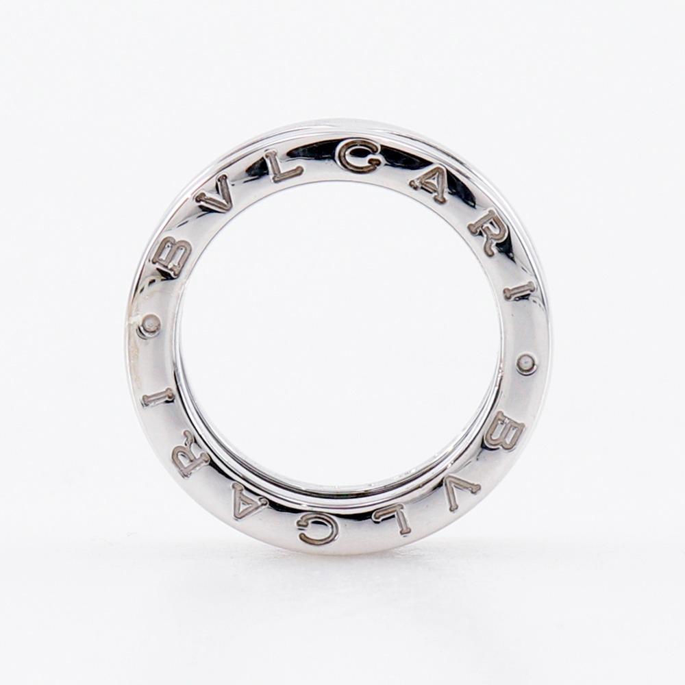 BVLGARI Save the children Ring Silver925/Black ceramic #4.3(US Size) 5.9g Women Used