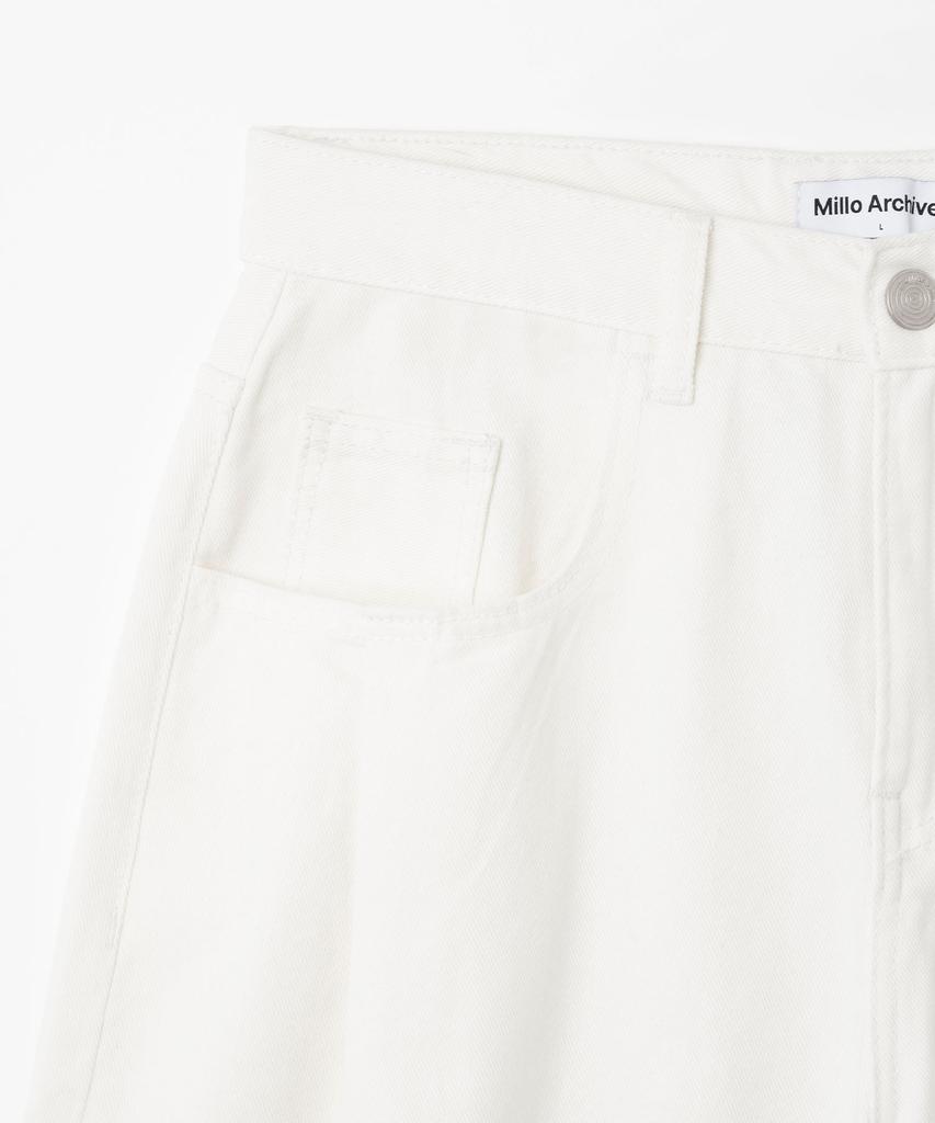MILLO ARCHIVE Denim Bermuda Pants [Off-White]