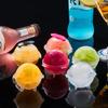 Fruits Cube Tray Freeze Mould Jelly Pudding Silicone Colorful Ice Ball