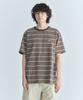 CGP Multi-Stripe Short Sleeve T-Shirt - Khaki