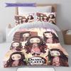 Nezuko Soft Quilt Cover Duvet Cover Bedding Set Comforter Cover Bedroom Home Decorative Style -QJY