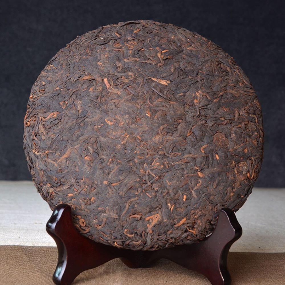 357g Organic Ripe Pu-erh Tea Cake Premium Chinese Yunnan Cooked Pu erh Dark Tea