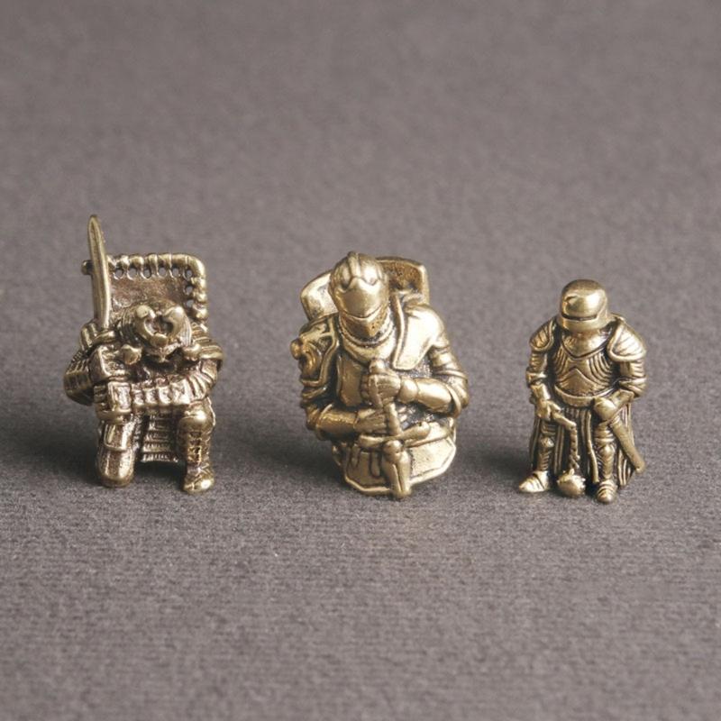 Broadswords Knights Knife Lanyard Bead DIY Brass Paracord Bead Vintage Knights Parachute Cord Beads for Bracelet Pendant