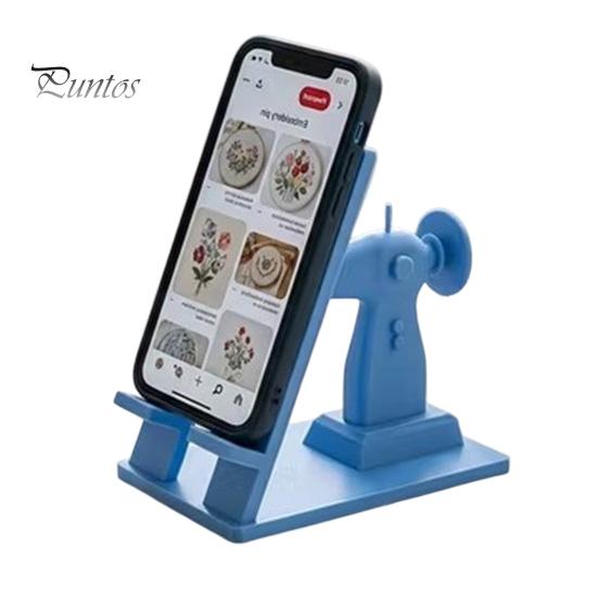 Wear-resistant Phone Holder Sewing Machine Stand, Vintage Mini Desk for Cell Phone, Durable Support 3D Printed Hands-Free Stand Tutorials, Unique Gift