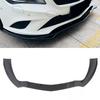 Front Bumper Lip Spoiler 3 Section Type   Resistant Upgrade Racing Look Bumper Lip Splitter Body Kit for CLA-Class C117 X117