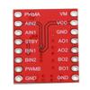 TB6612FNG Double Channel Motor Driver 1A Output Low Heat Generation For Robotics Automation Projects