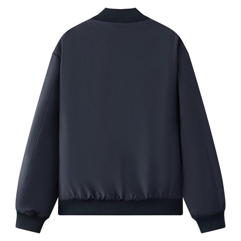 Shanshan Men's Business Casual Padded Baseball Jacket