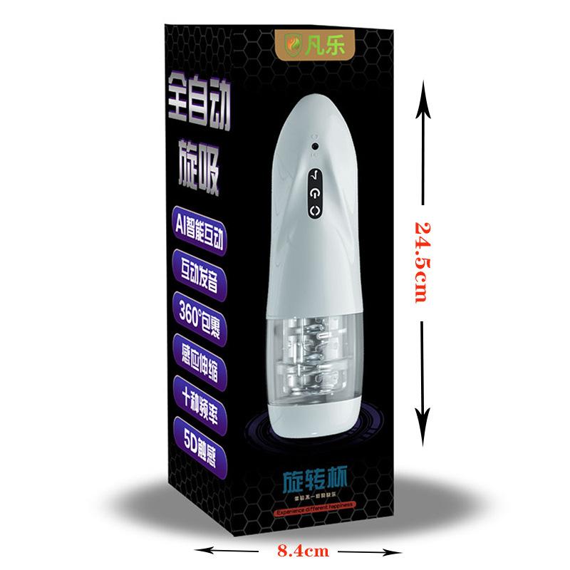 Automatický mužský silikonový vaginální rotační pohárek na masturbátor Skutečná kočička výstřik kapsa pro dospělé pro muže hračka na mastubaci sexuální stroje