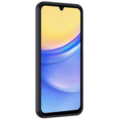 For Samsung Galaxy A16 5G/4G Case Litchi Texture TPU Flexible Phone Cover,Black