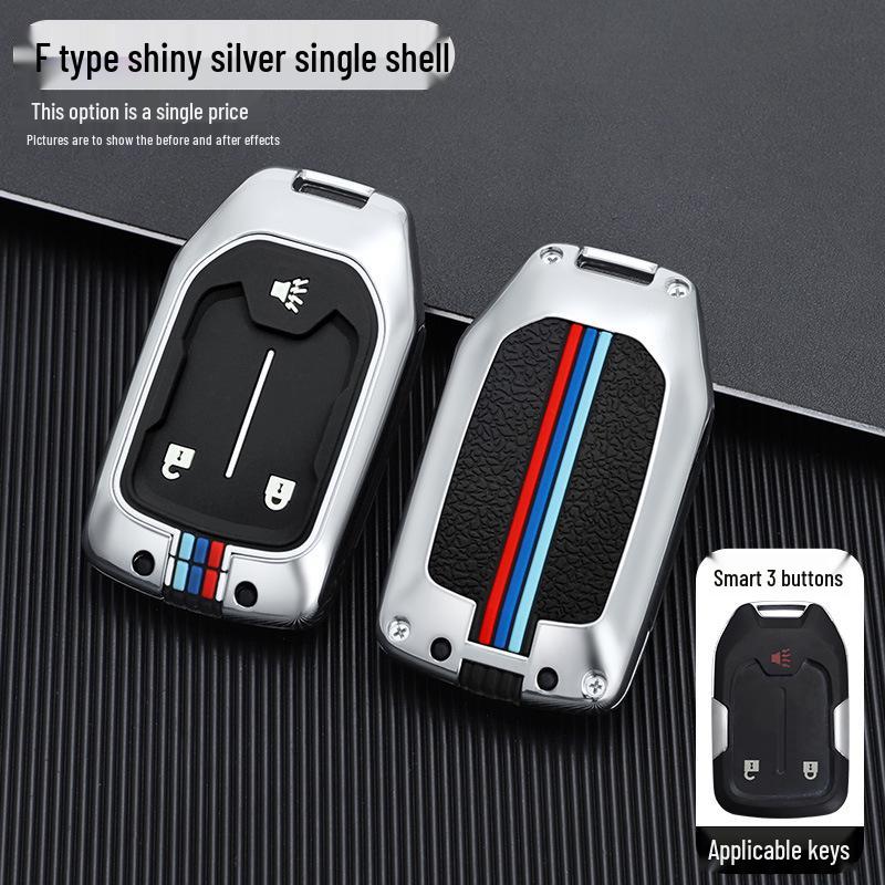 GMC Key Case: High-End Protective Shell for Yukon & Sierra - Stylish Car Accessory for Men & Women