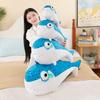 Funny Egg Plush Toy Creative Salted Fish Stick Doll Small Fish Massage Hammer Leg Pillow