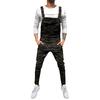 Pánské Kapesní Jeans Overal Jumpsuit Streetwear Overal Suspender Kalhoty