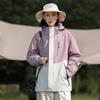 Men Women Waterproof Windproof Hiking Jacket Outdoor Travel Coat Lightweight Hooded Rain Shell